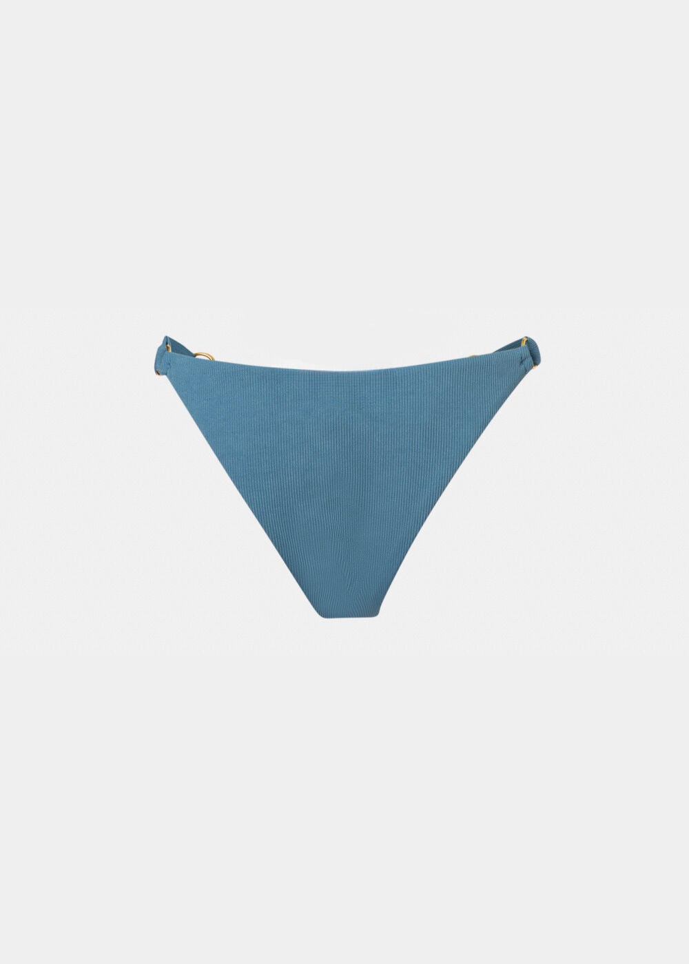 Capri Bikini Bottom - Air Force Blue Rib